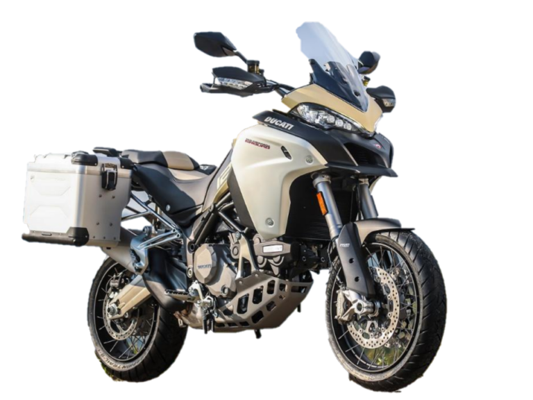 Multistrada 1260 Enduro with Panniers